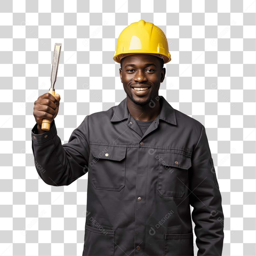 Pedreiro Trabalho em Construção PNG Transparente