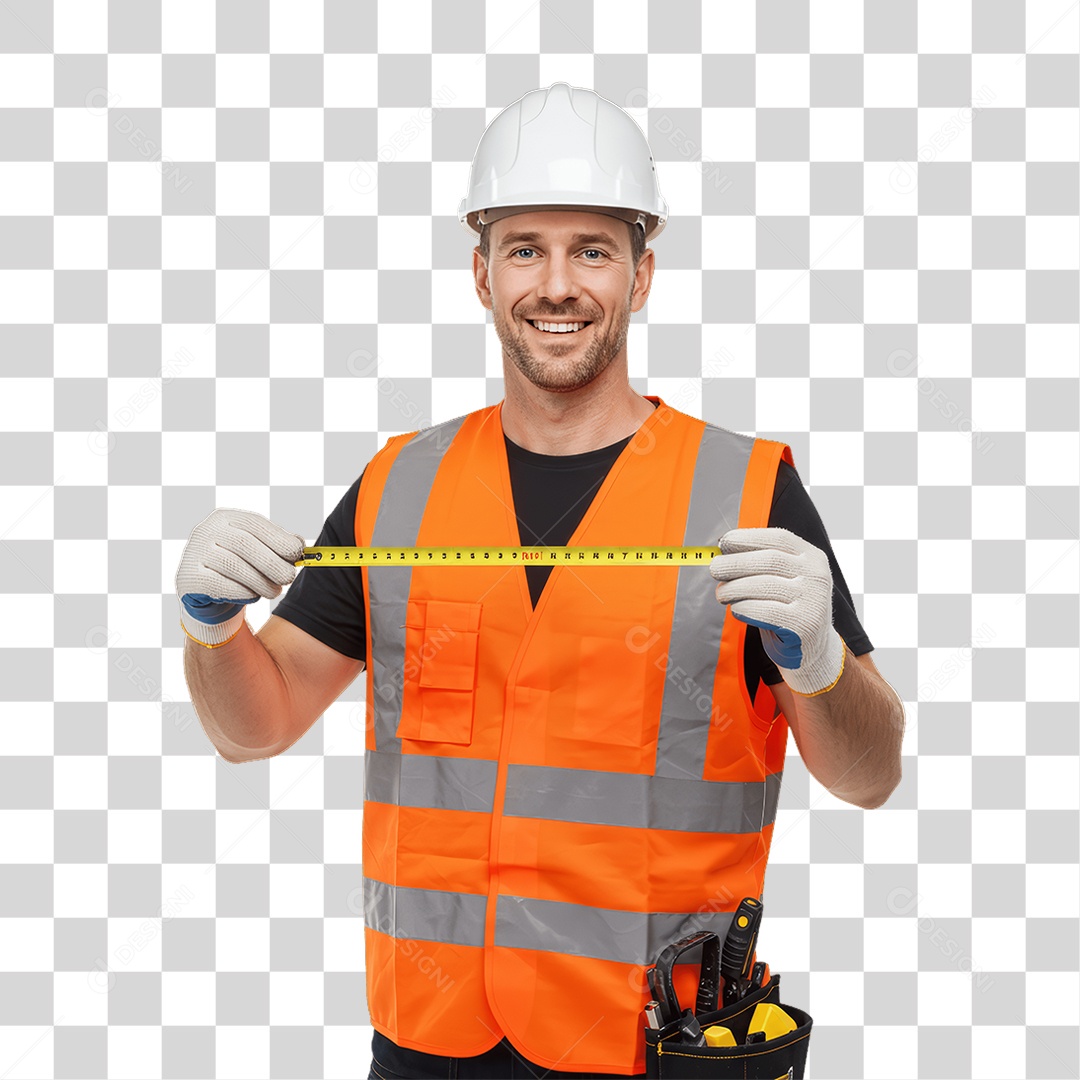 Pedreiro Trabalho em Construção PNG Transparente