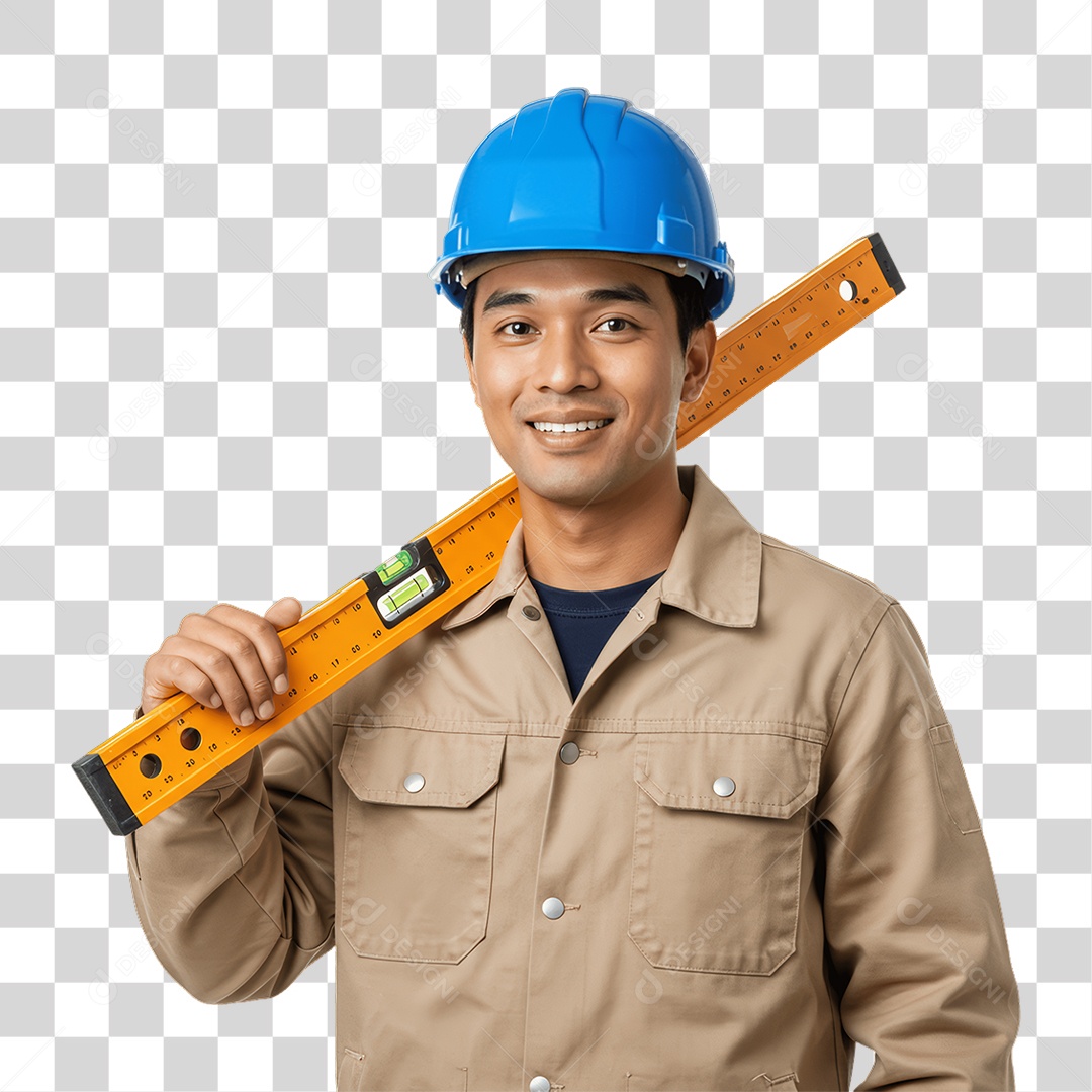 Pedreiro Trabalho em Construção PNG Transparente