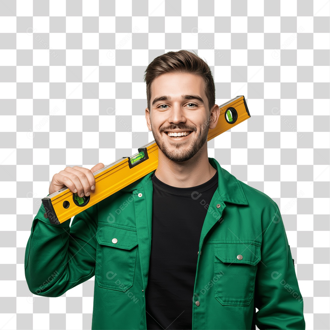 Pedreiro Trabalho em Construção PNG Transparente