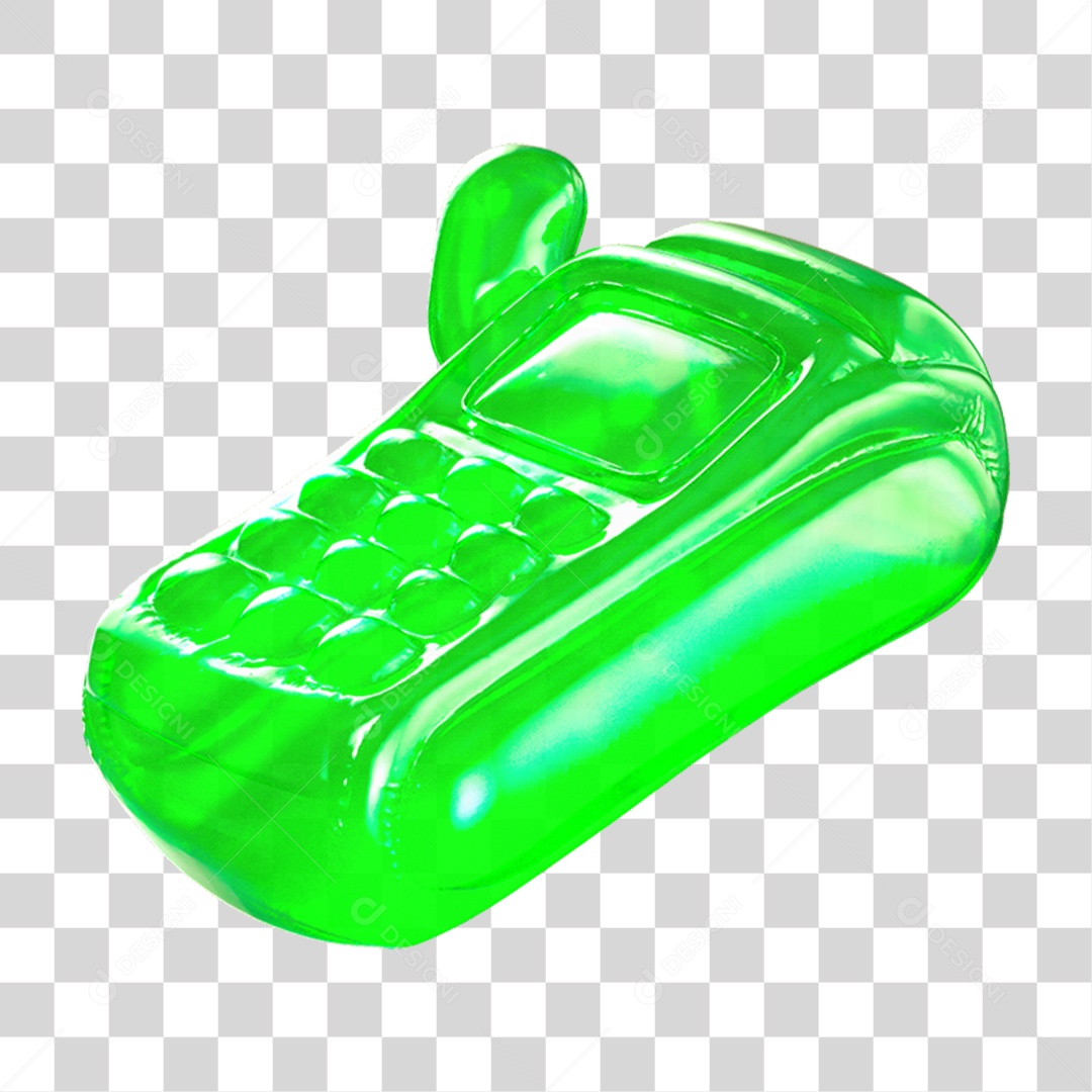 Ícone 3D Máquina de Cartão PNG Transparente