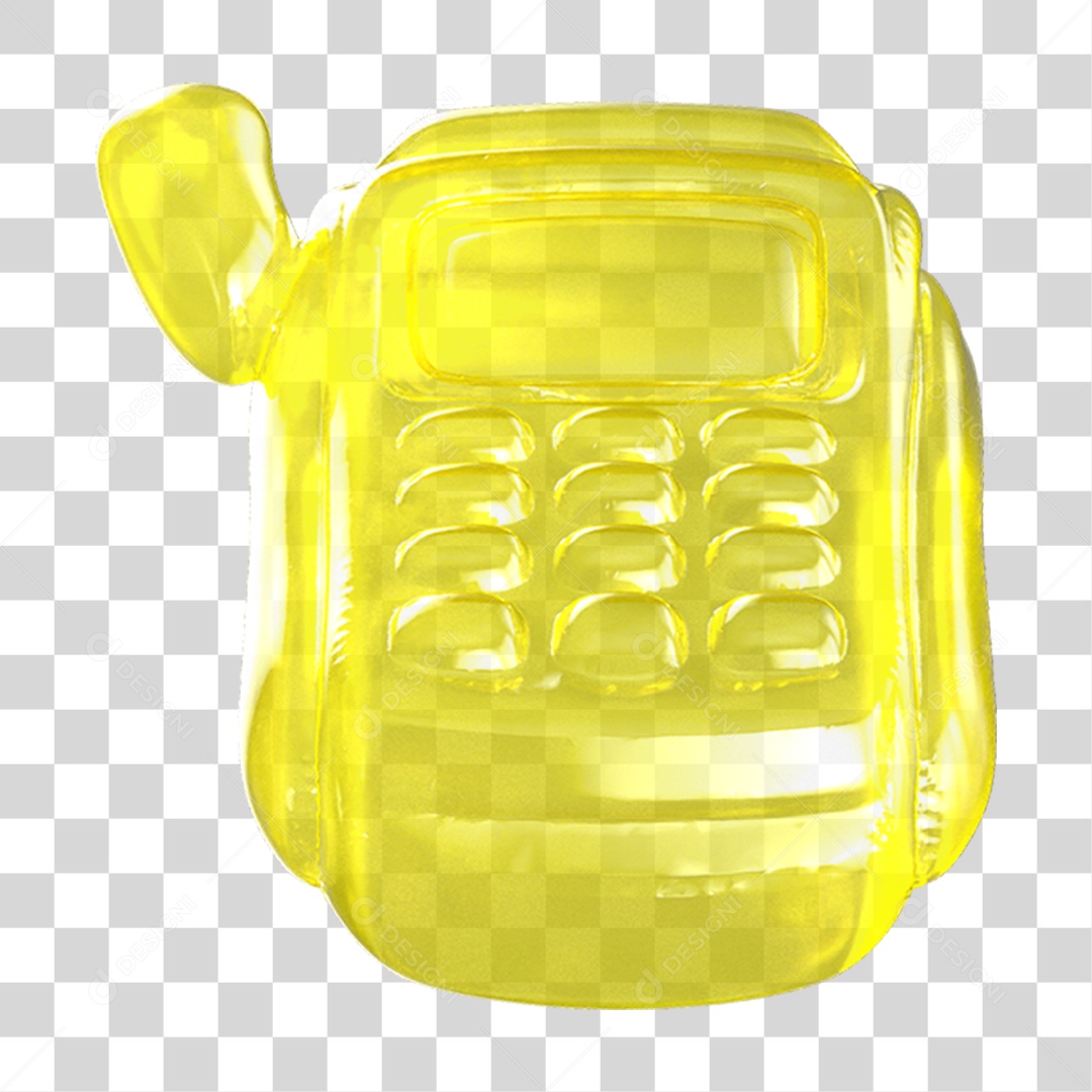 Ícone 3D Máquina de Cartão PNG Transparente