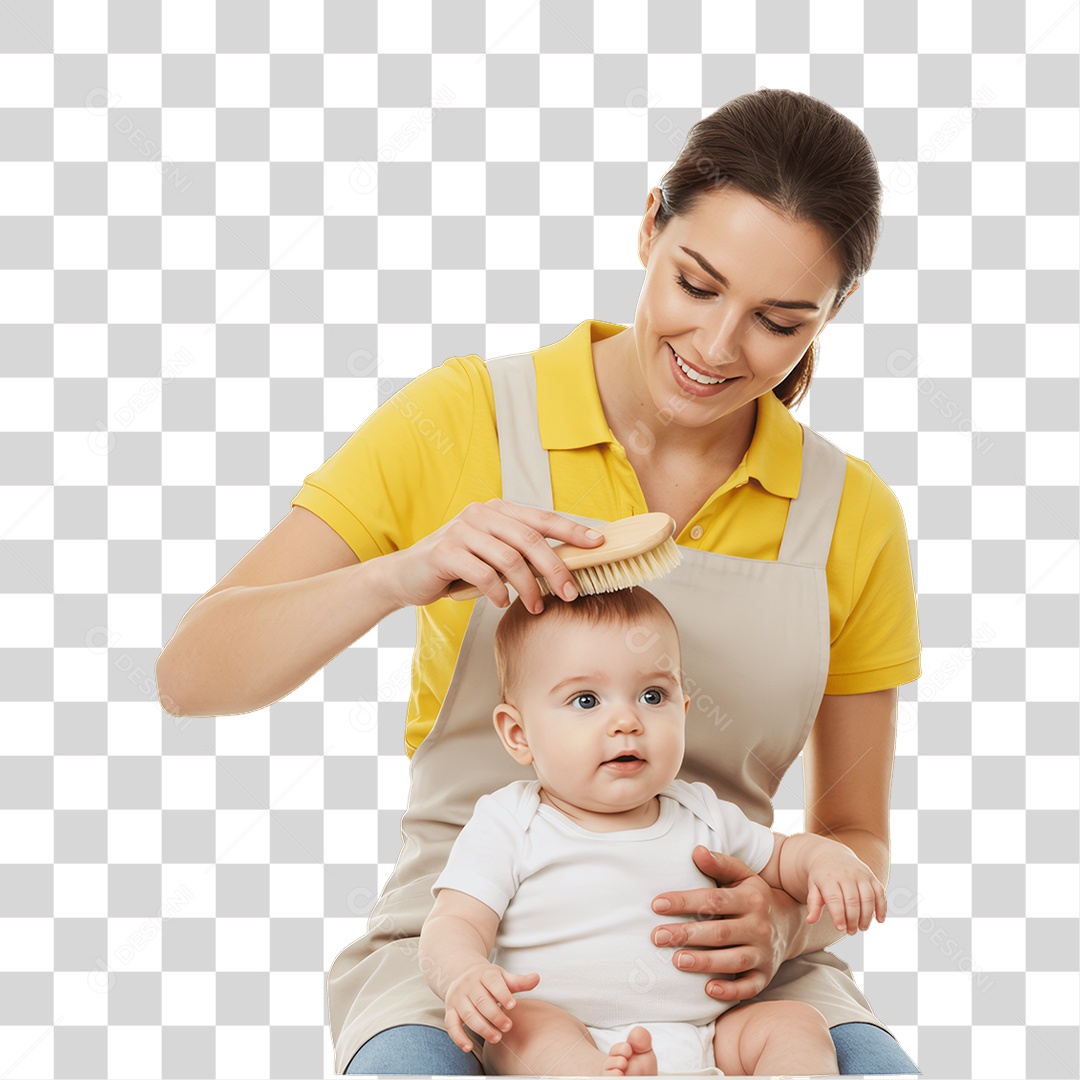 Mulher Trabalho de Babá PNG Transparente