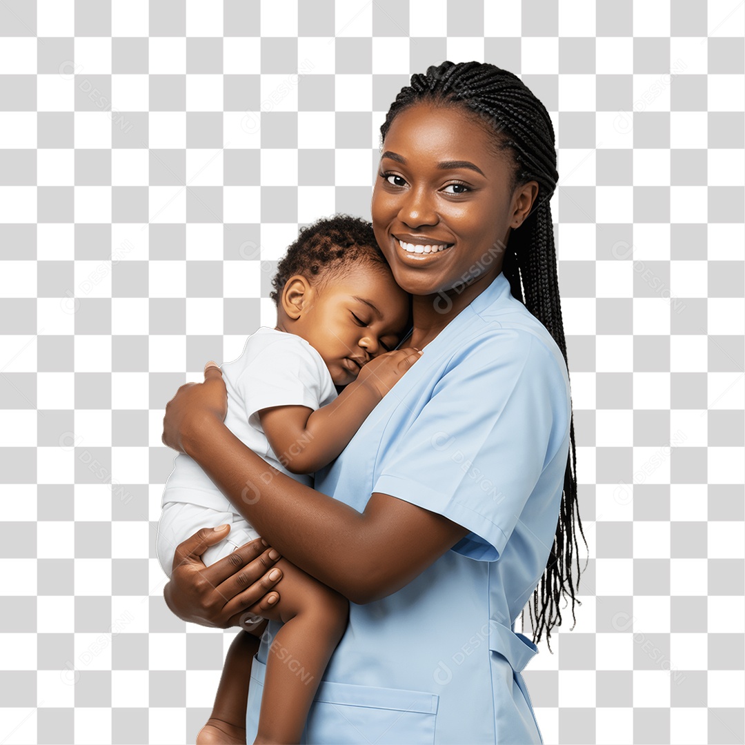 Mulher Trabalho de Babá PNG Transparente