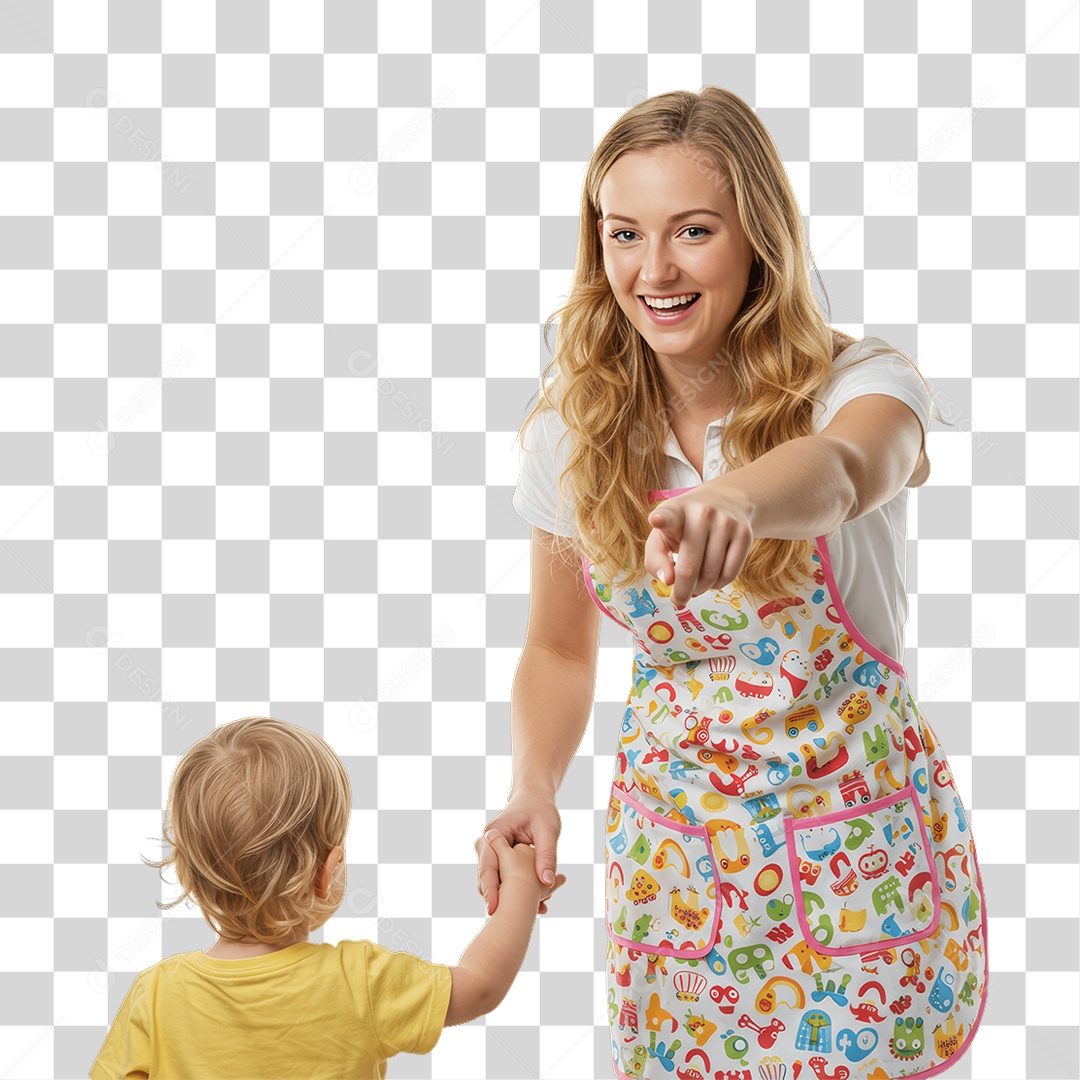 Mulher Trabalho de Babá PNG Transparente