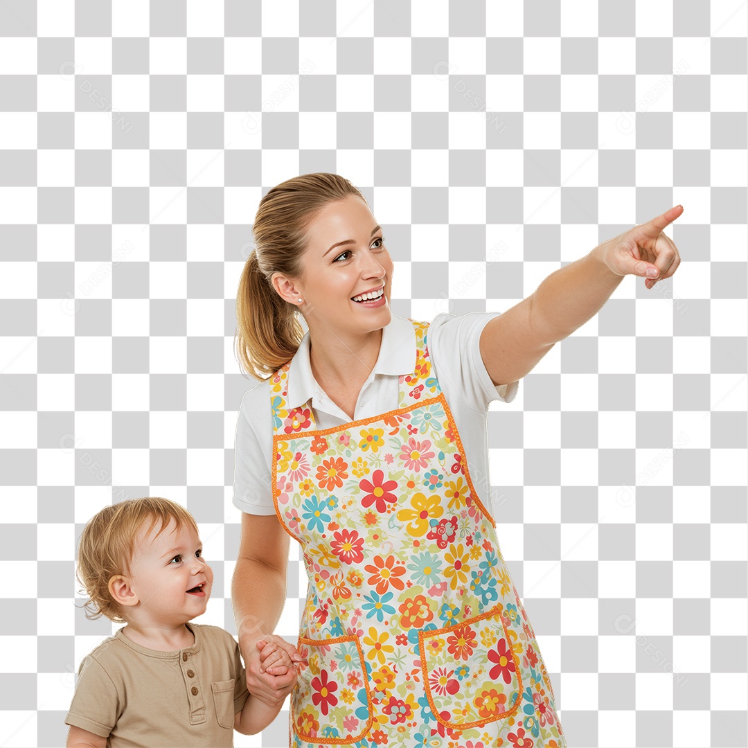 Mulher Trabalho de Babá PNG Transparente