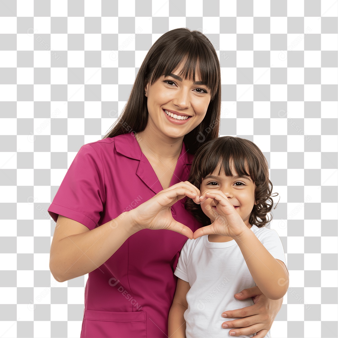 Mulher Trabalho de Babá PNG Transparente