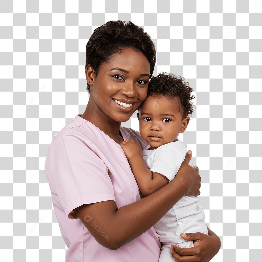 Mulher Trabalho de Babá PNG Transparente