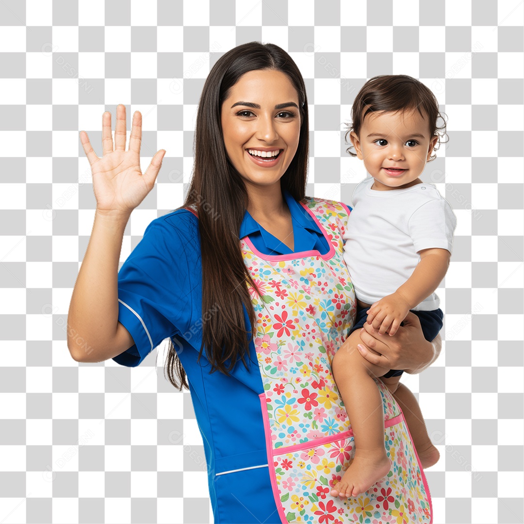 Mulher Trabalho de Babá PNG Transparente