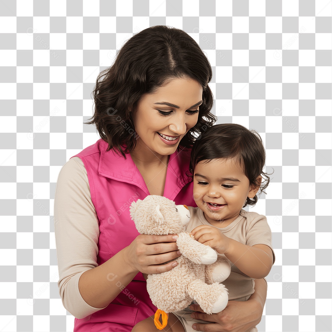 Mulher Trabalho de Babá PNG Transparente