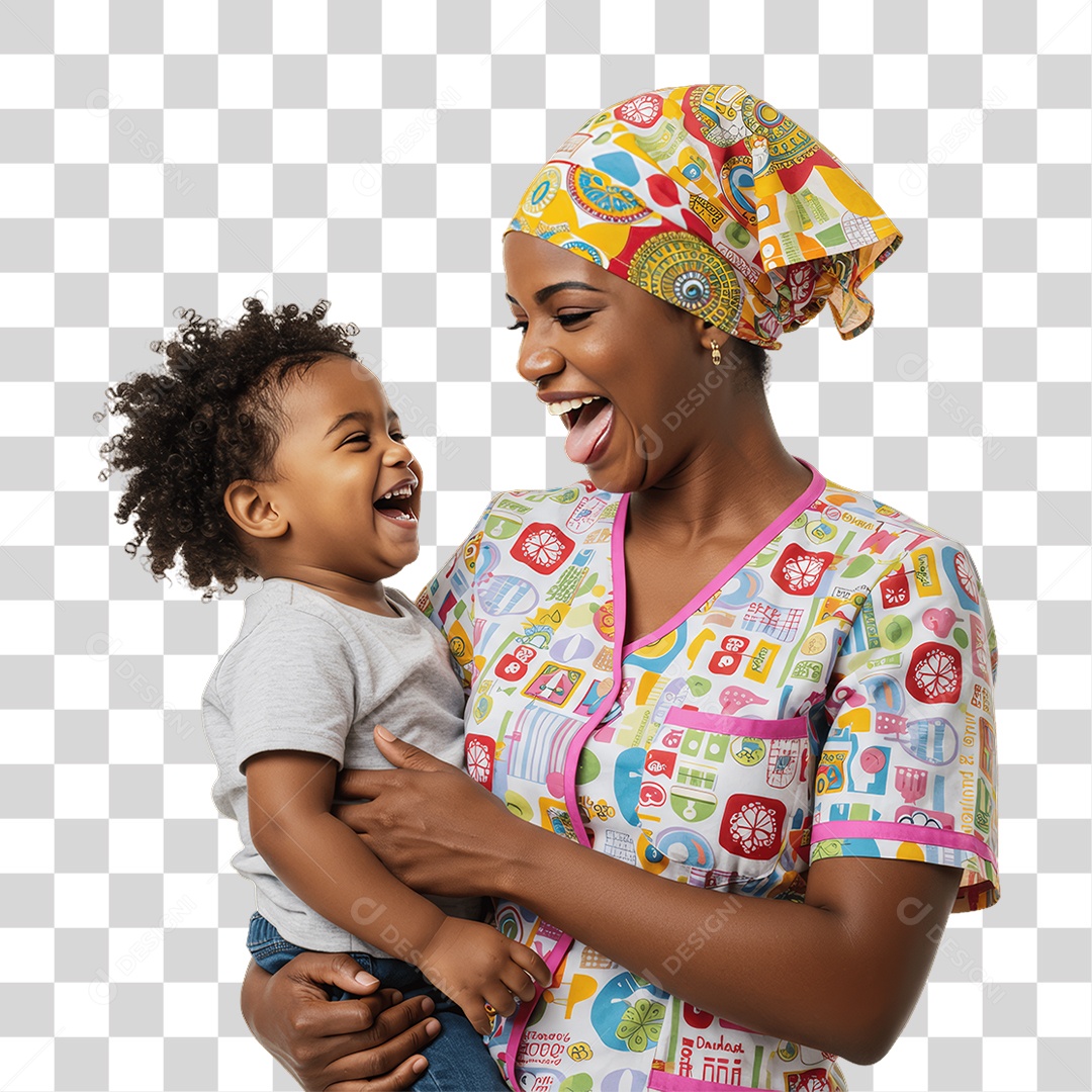 Mulher Trabalho de Babá PNG Transparente