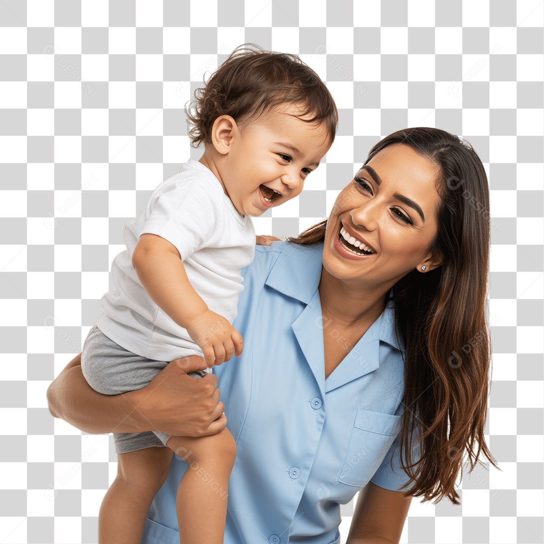 Mulher Trabalho de Babá PNG Transparente