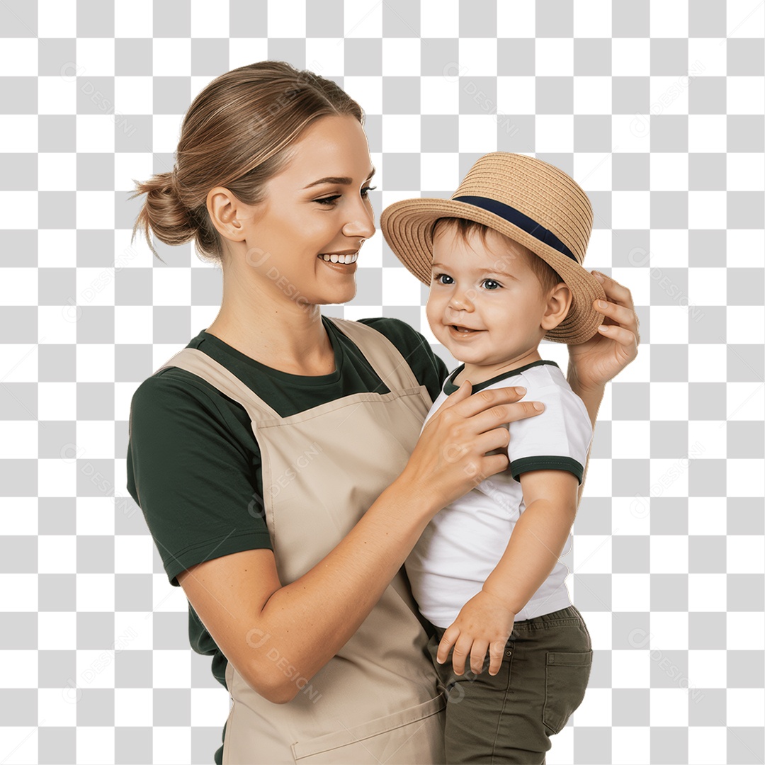 Mulher Trabalho de Babá PNG Transparente