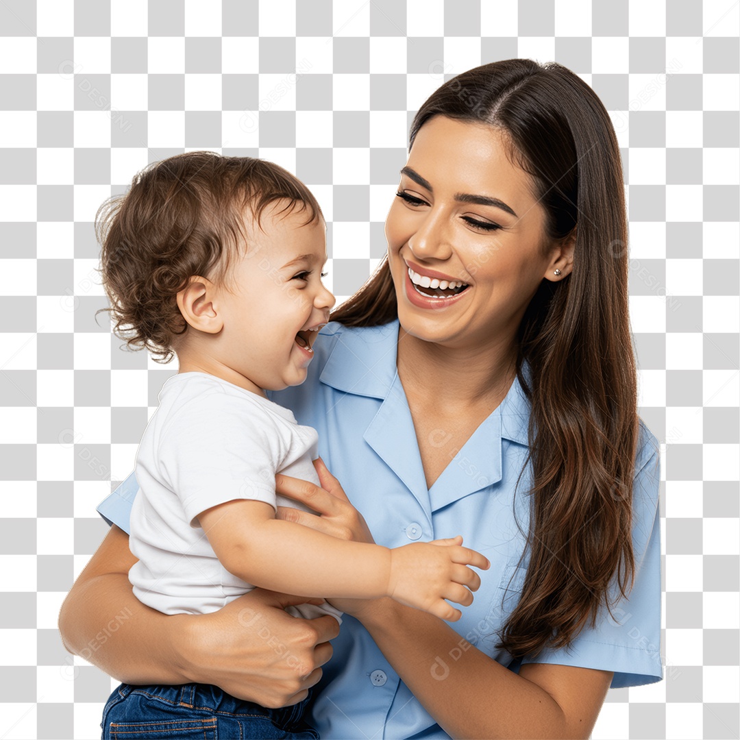 Mulher Trabalho de Babá PNG Transparente