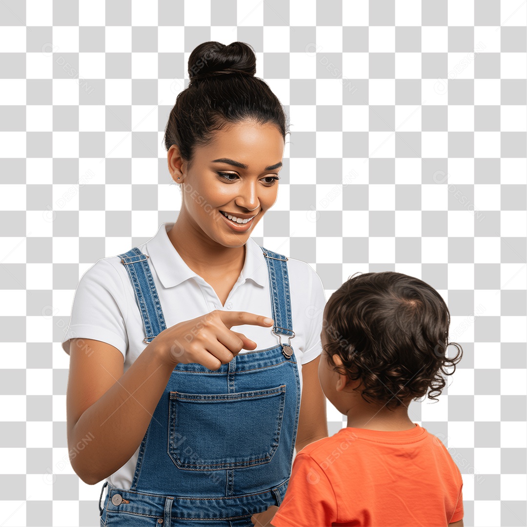 Mulher Trabalho de Babá PNG Transparente