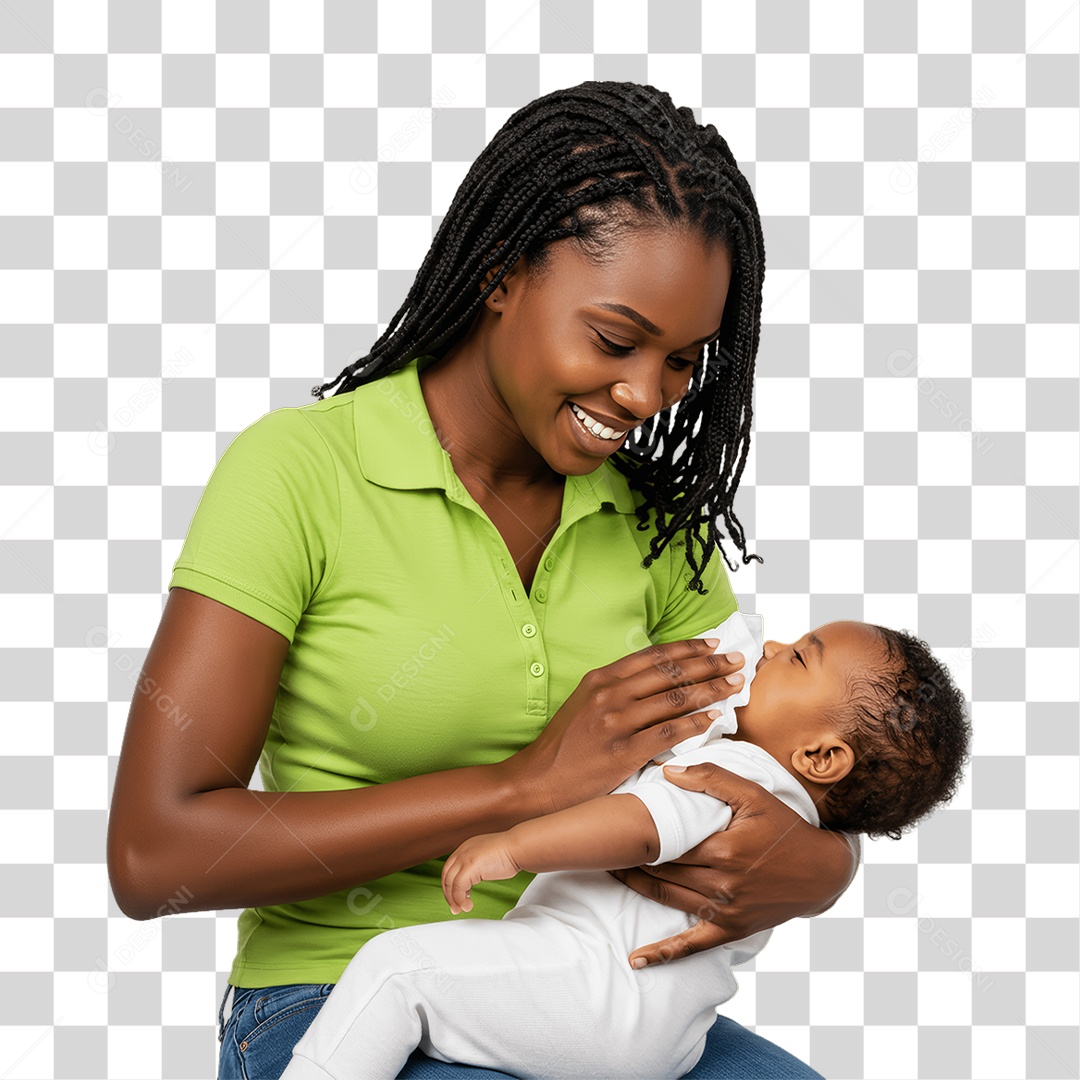 Mulher Trabalho de Babá PNG Transparente