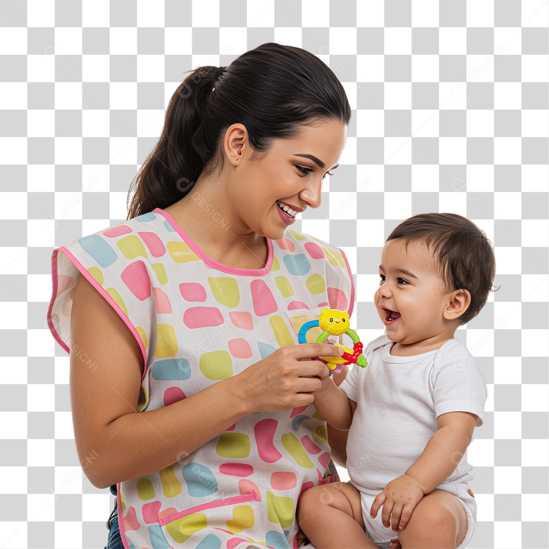 Mulher Trabalho de Babá PNG Transparente