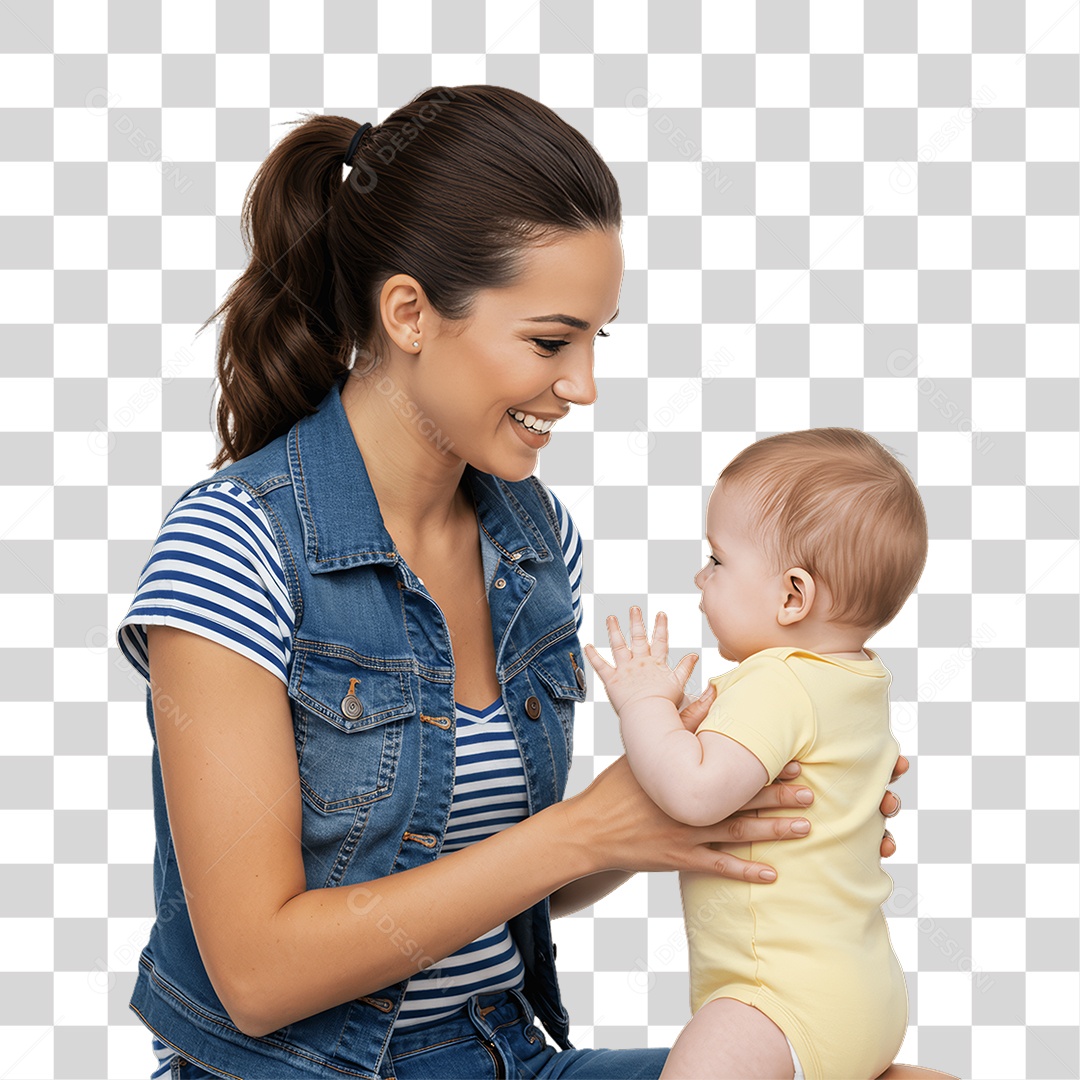 Mulher Trabalho de Babá PNG Transparente