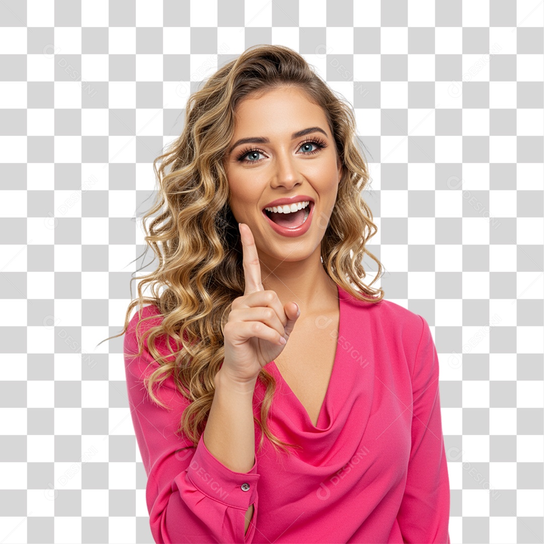 Mulher Modelo Fazendo Pose para Foto PNG Transparente