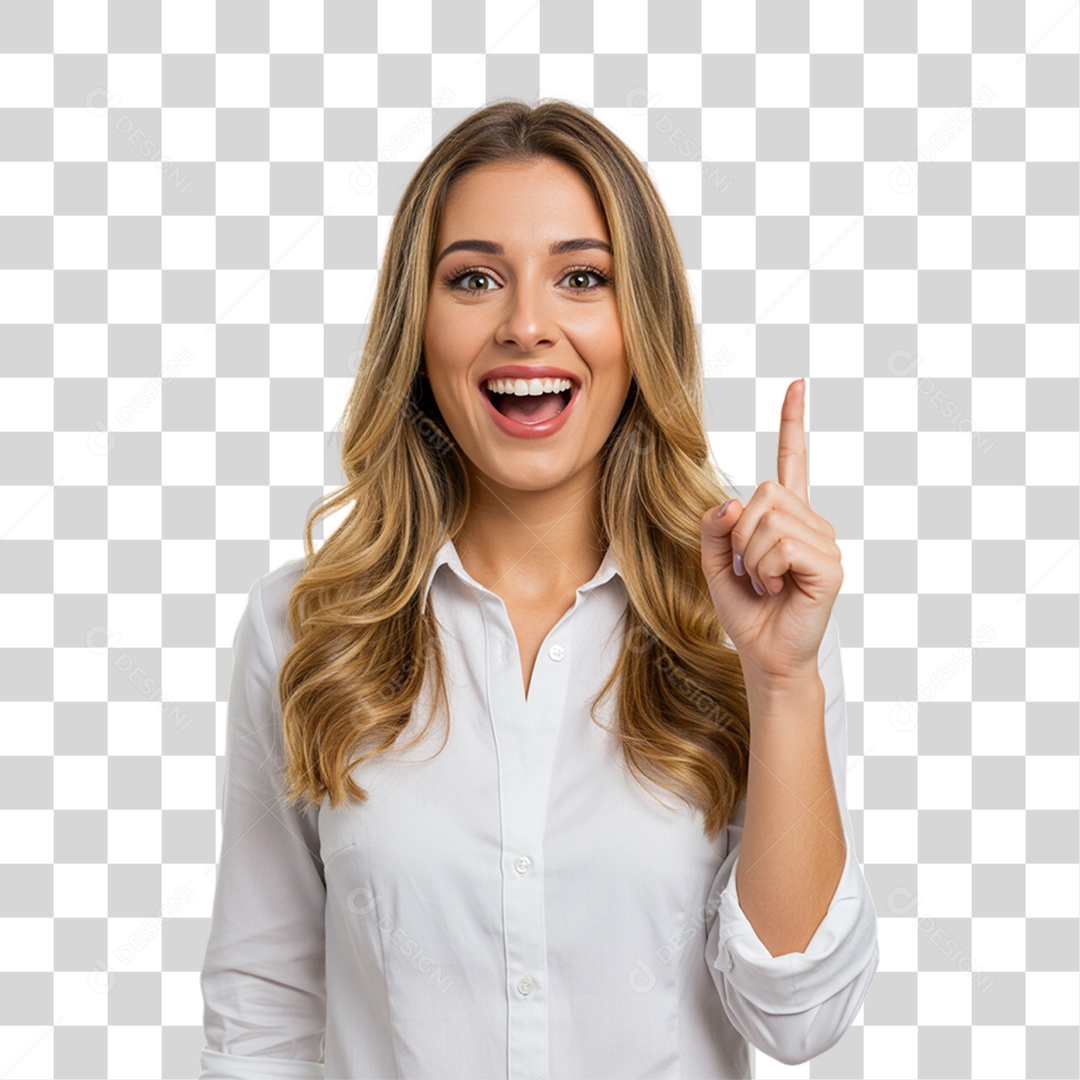 Mulher Modelo Fazendo Pose para Foto PNG Transparente