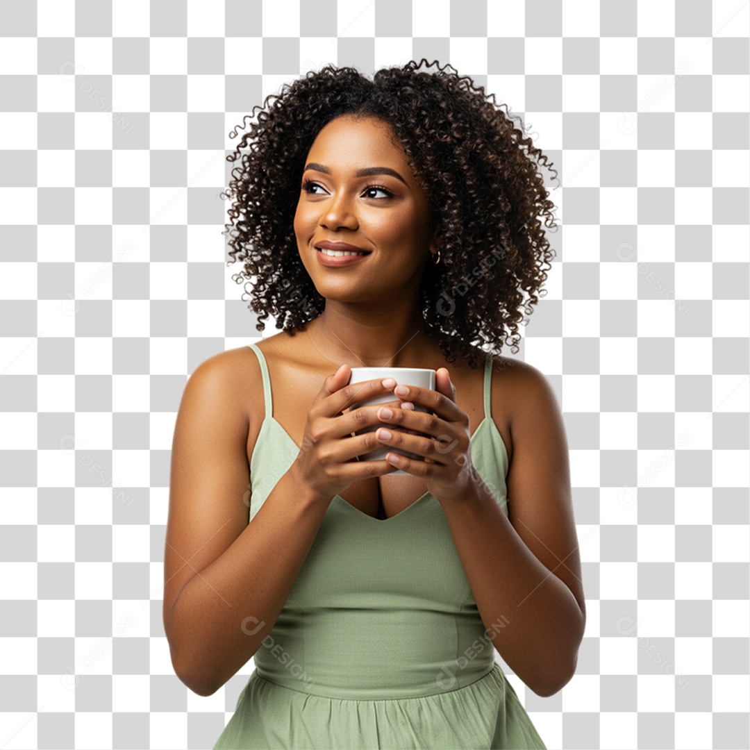 Mulher Modelo Fazendo Pose para Foto PNG Transparente