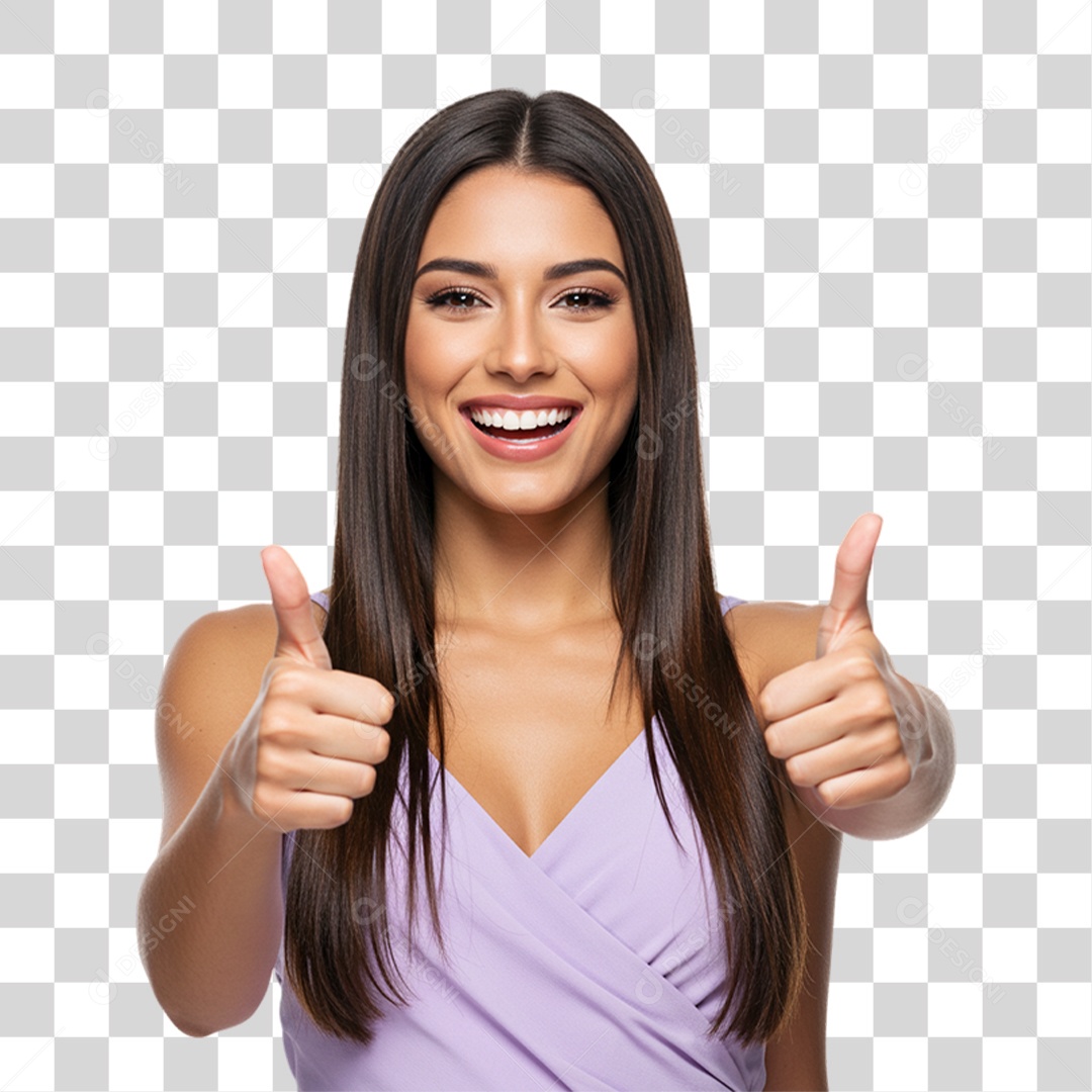 Mulher Modelo Fazendo Pose para Foto PNG Transparente