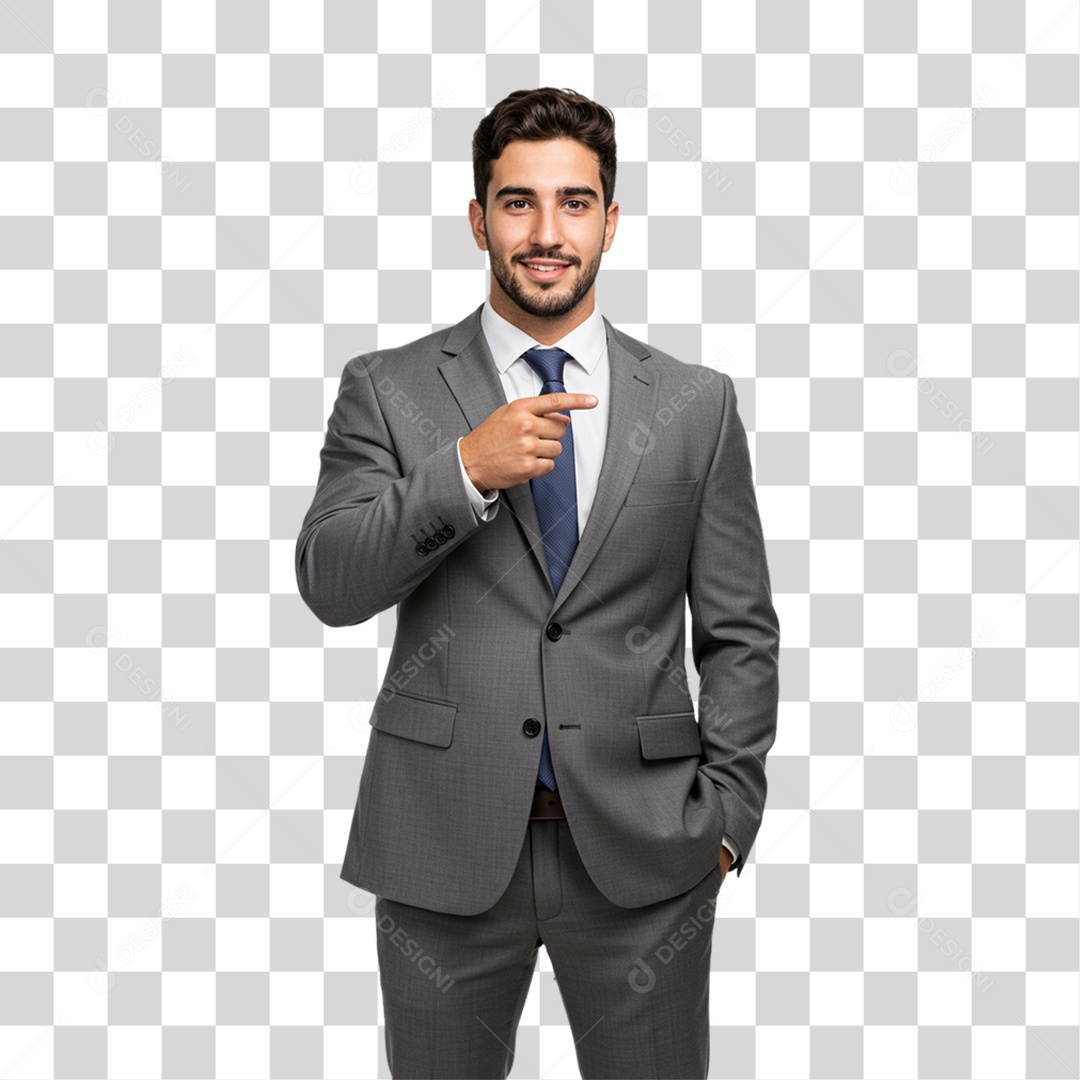 Homem Modelo Fazendo Pose para Foto PNG Transparente