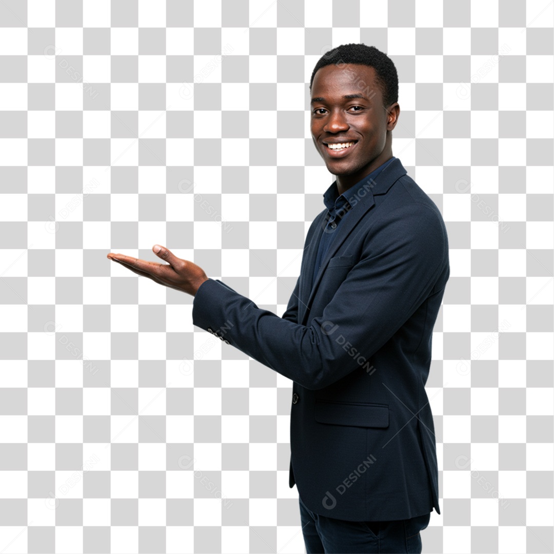 Homem Modelo Fazendo Pose para Foto PNG Transparente