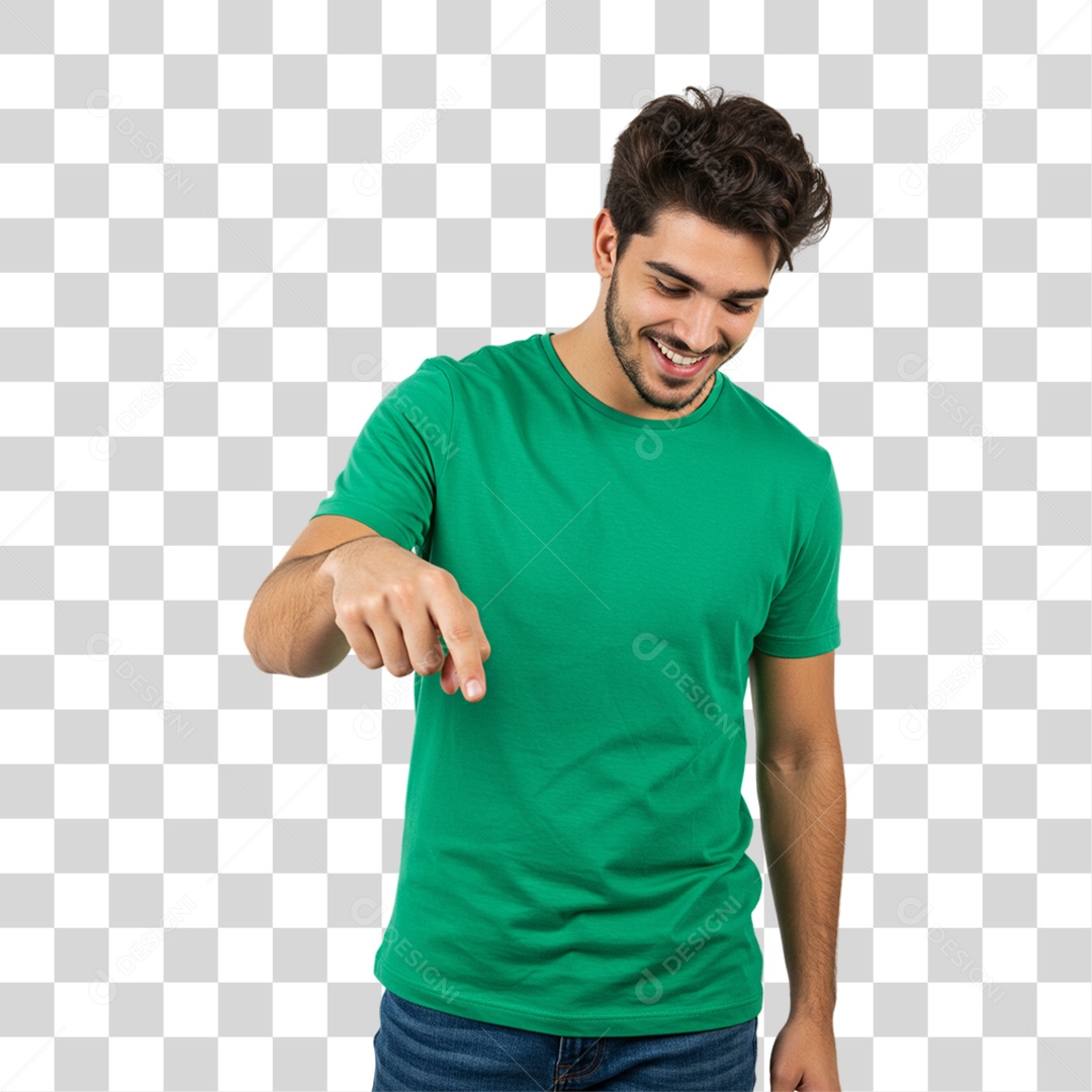 Homem Modelo Fazendo Pose para Foto PNG Transparente