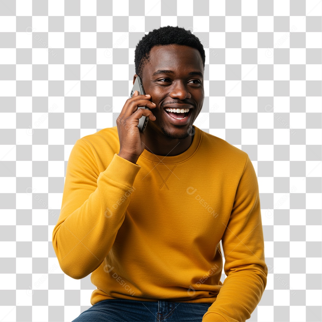 Homem Modelo Fazendo Pose para Foto PNG Transparente