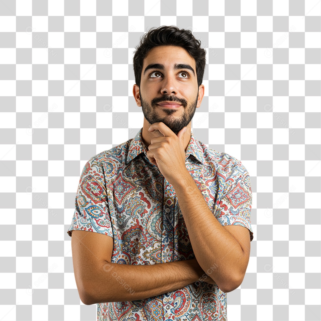 Homem Modelo Fazendo Pose para Foto PNG Transparente