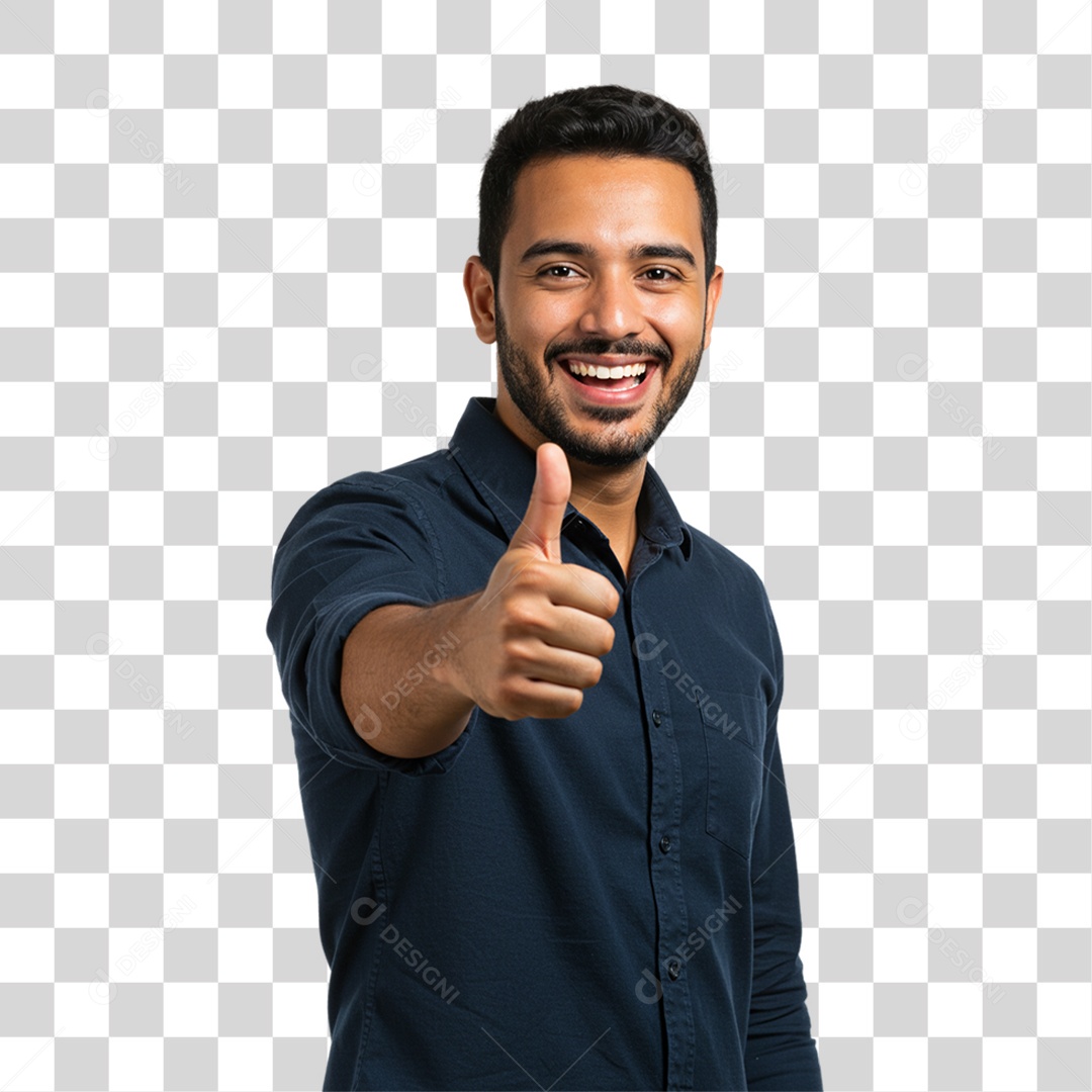 Homem Modelo Fazendo Pose para Foto PNG Transparente