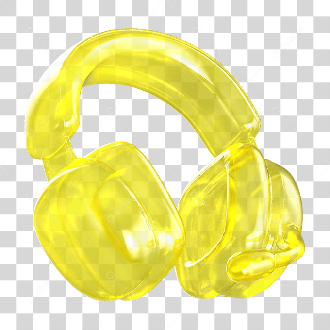 Headset Gamer Fone de Ouvido PNG Transparente