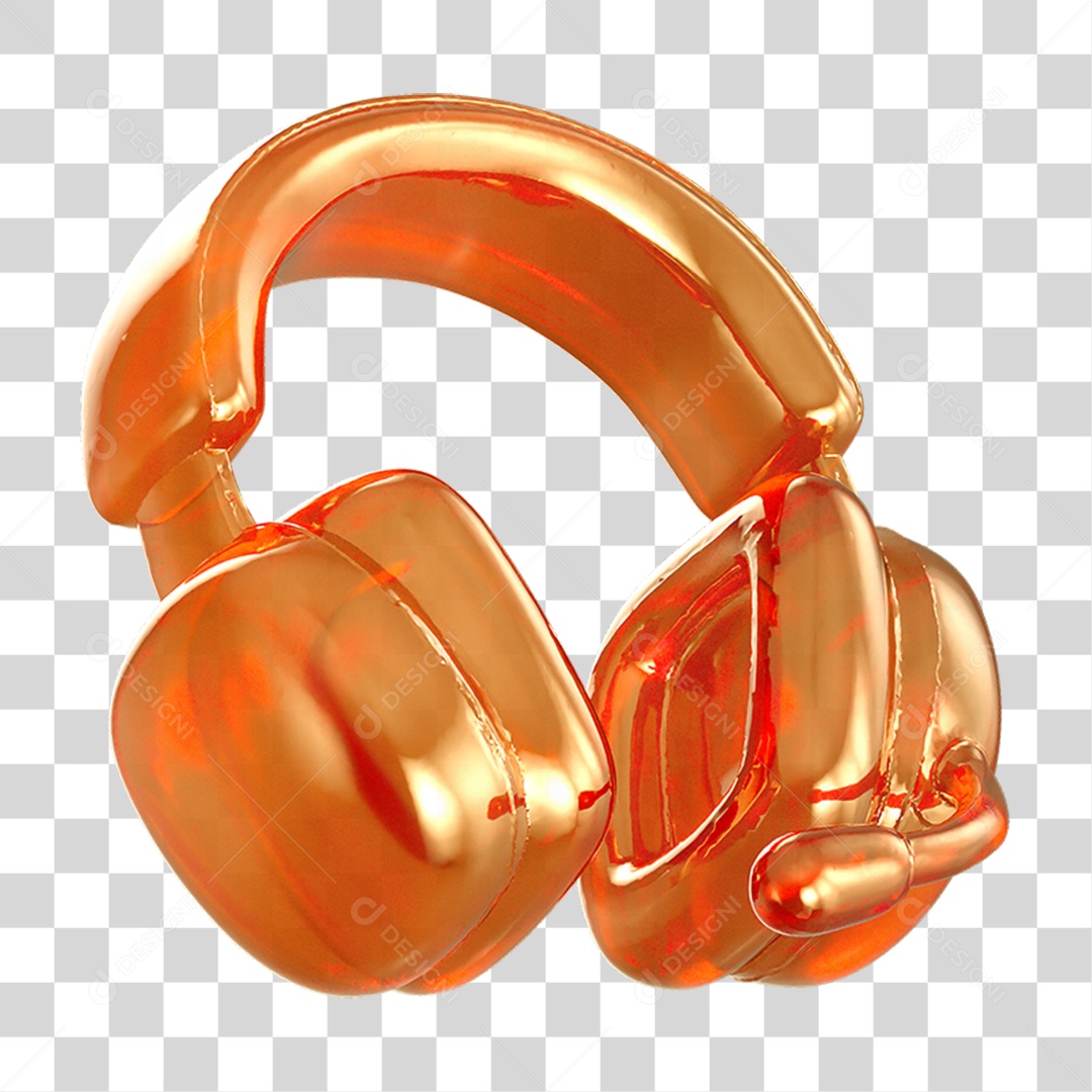 Headset Gamer Fone de Ouvido PNG Transparente