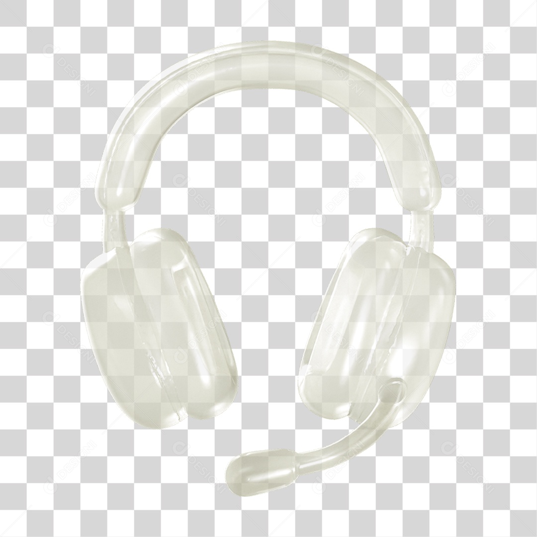 Headset Gamer Fone de Ouvido PNG Transparente
