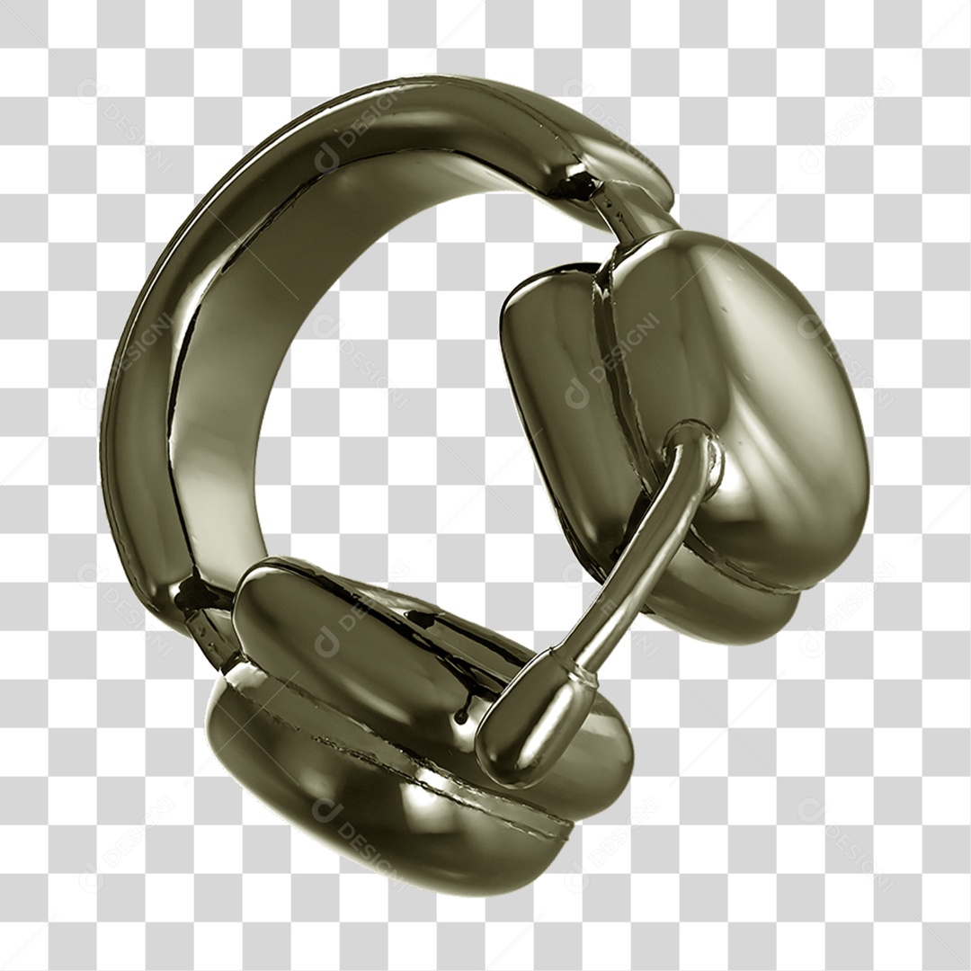 Headset Gamer Fone de Ouvido PNG Transparente