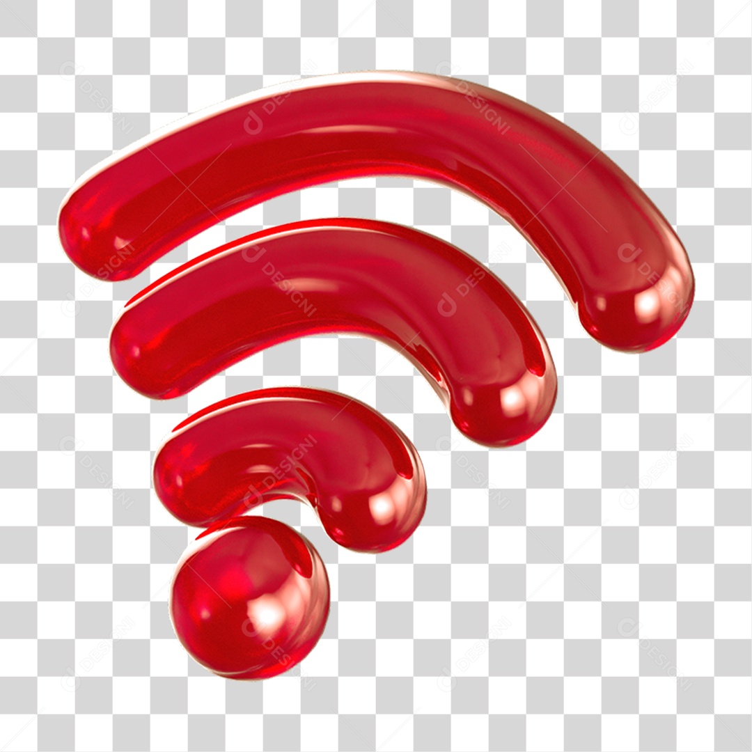 3D Wi-Fi Internet Transparent PNG Icon