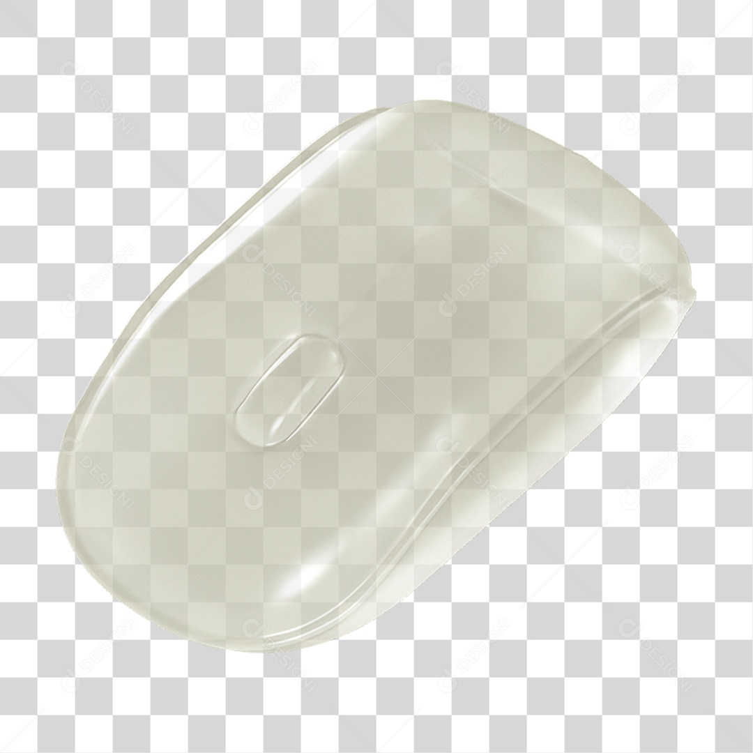 Ícone 3D Mouse de Computador PNG Transparente