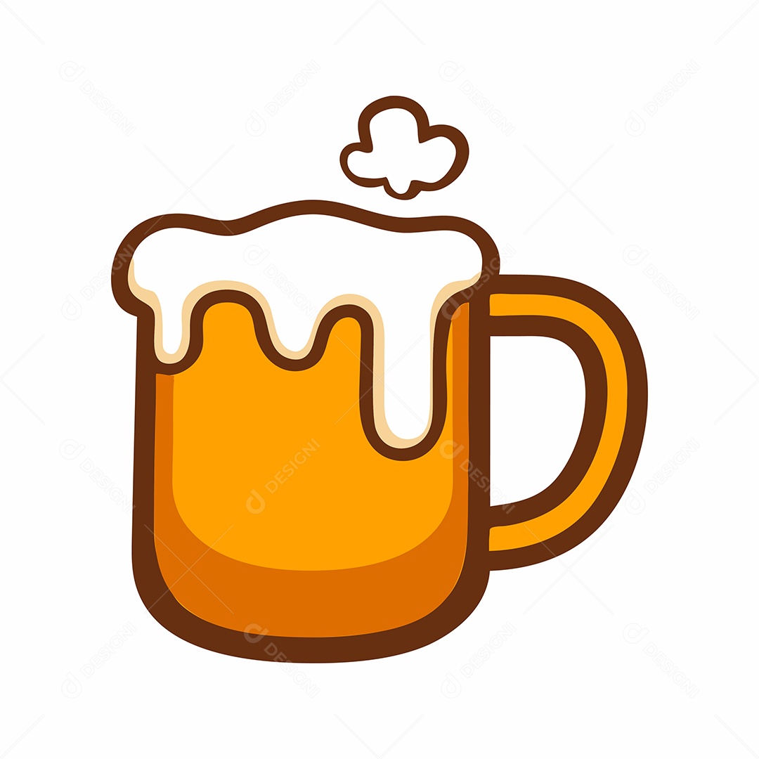 Ícone de Chopp Ilustração Vetor EPS