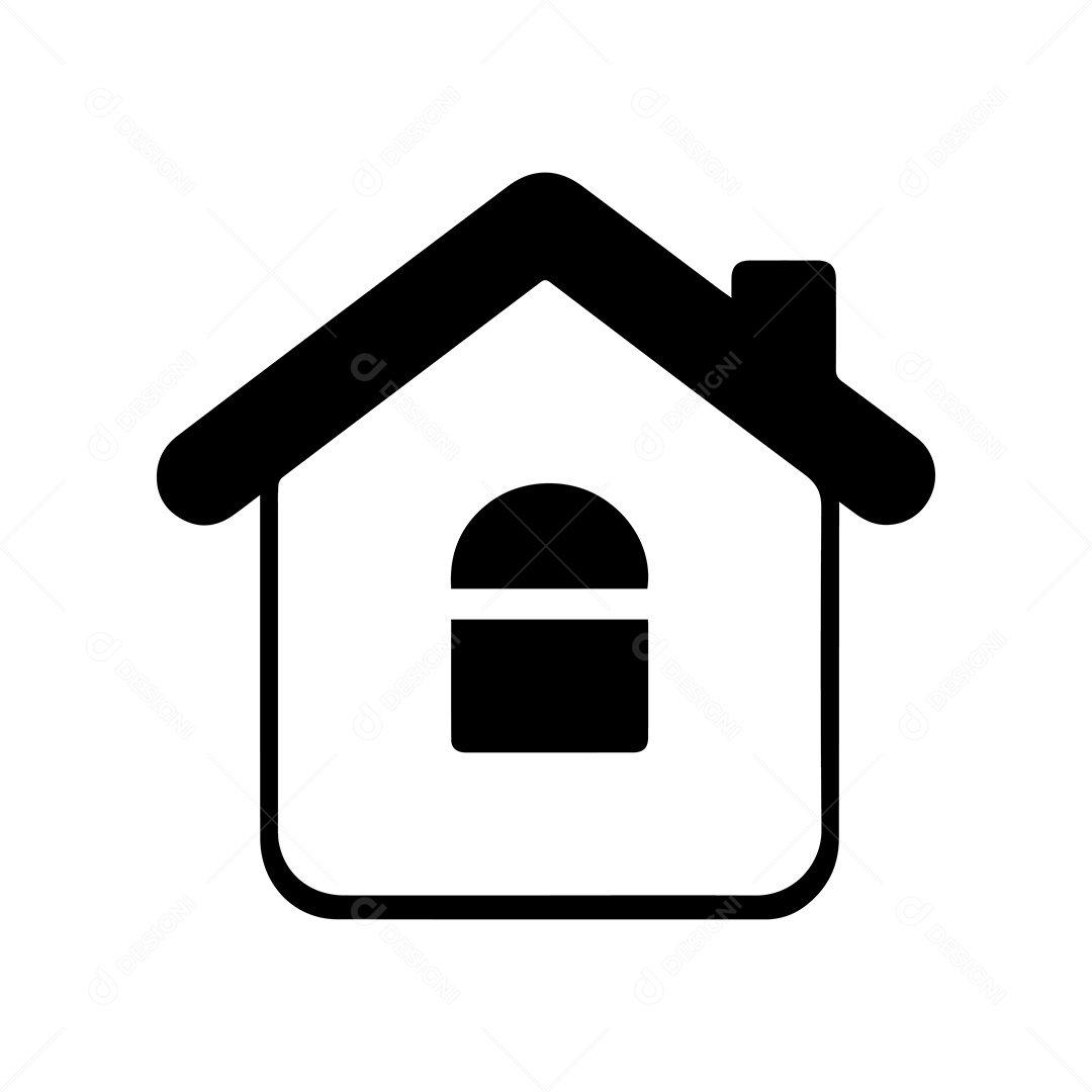 Ícone de Casa Ilustração Vetor EPS