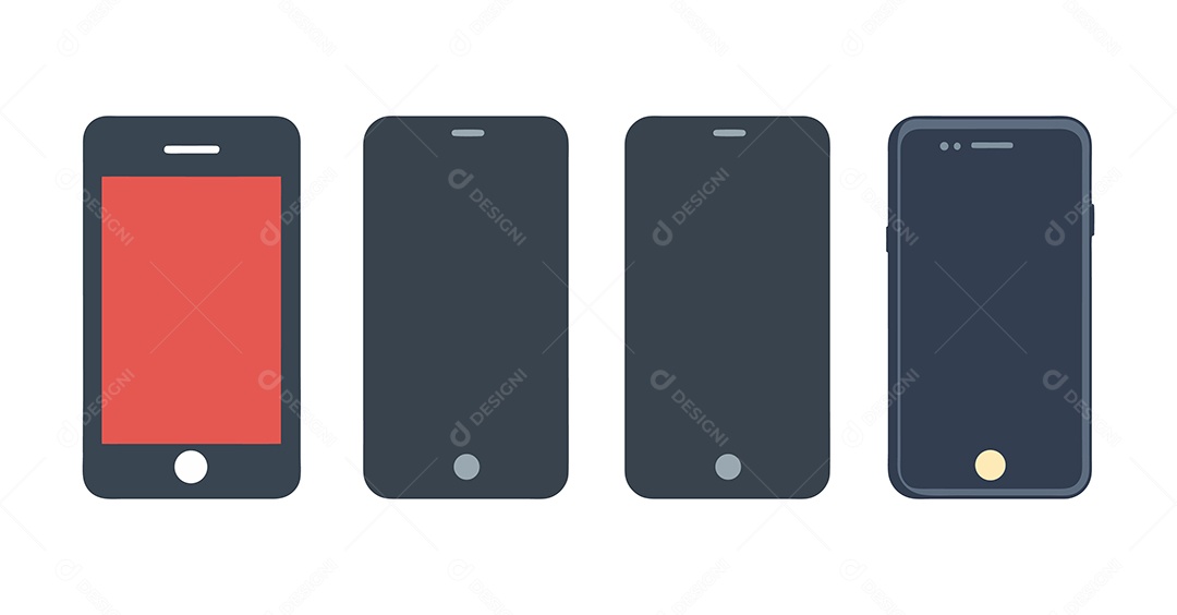 Ícone de Smartfone Ilustração Vetor EPS