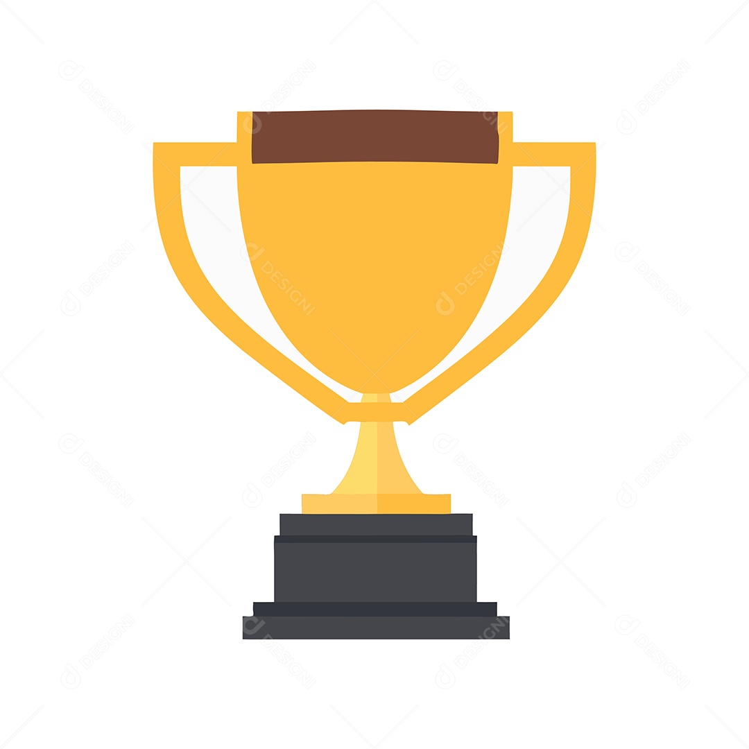 Ícone de Troféu Ilustração Vetor EPS