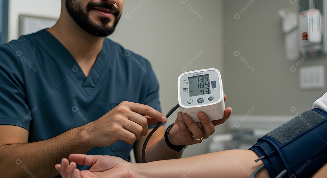 Teste de pressão arterial