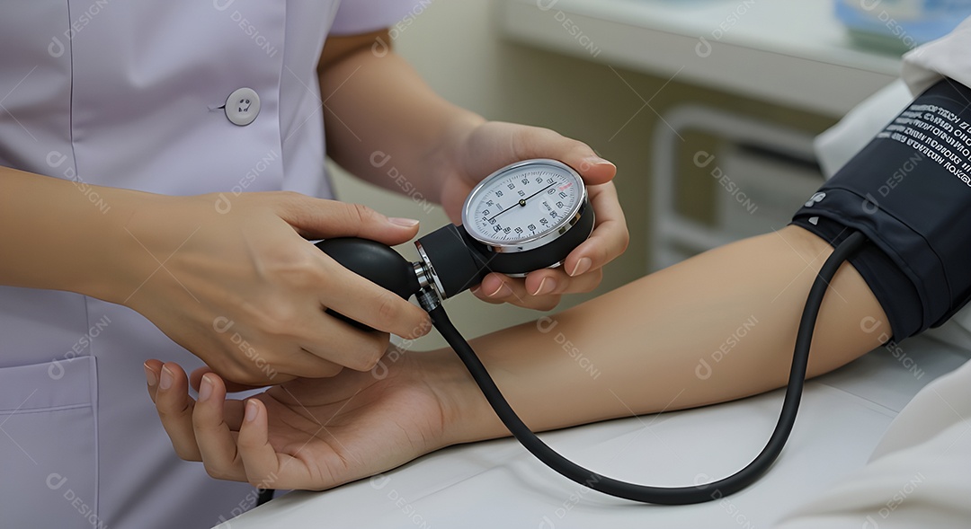 Teste de pressão arterial