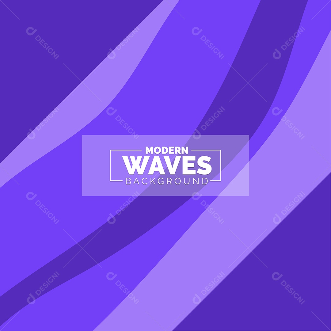 Plano de Fundo Ondas Modernas Roxo Ilustração Vetor EPS