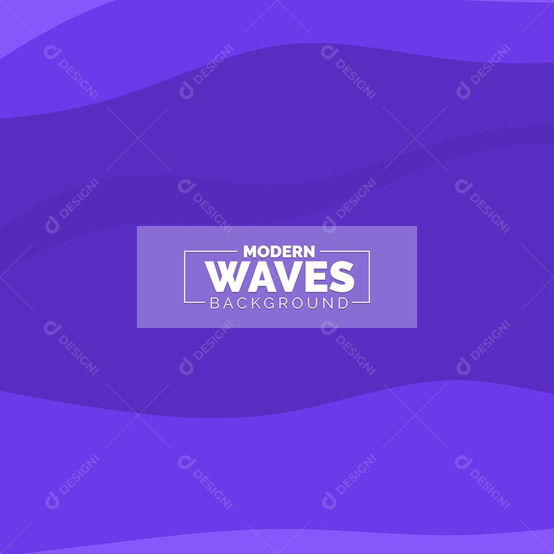 Plano de Fundo Ondas Modernas Roxo Ilustração Vetor EPS