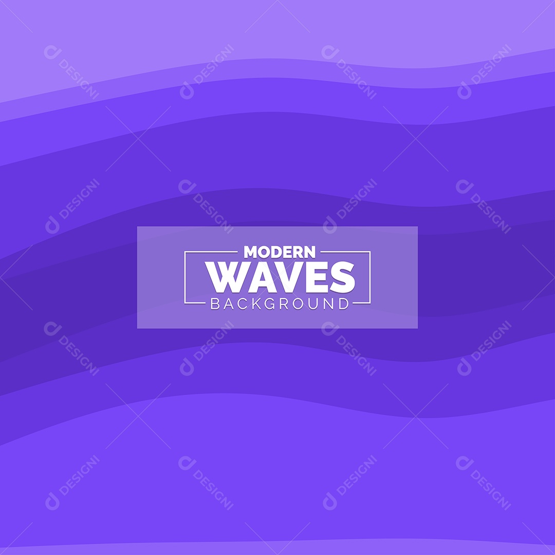 Plano de Fundo Ondas Modernas Roxo Ilustração Vetor EPS