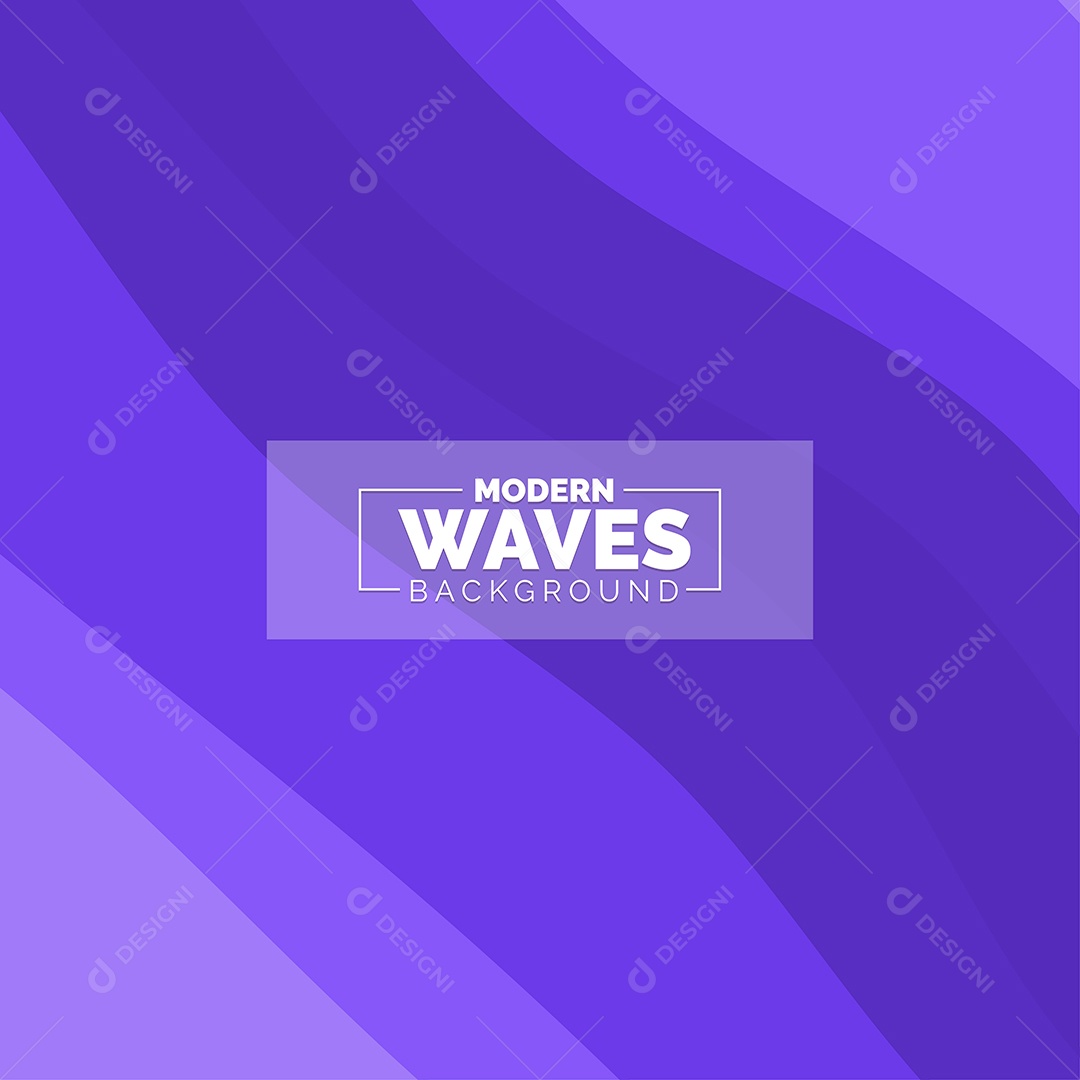 Plano de Fundo Ondas Modernas Roxo Ilustração Vetor EPS