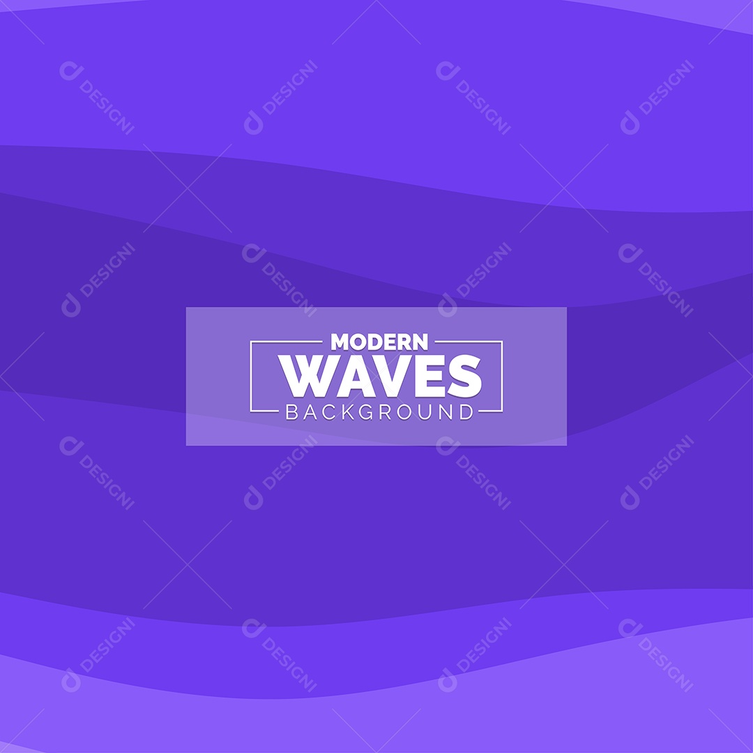 Plano de Fundo Ondas Modernas Roxo Ilustração Vetor EPS