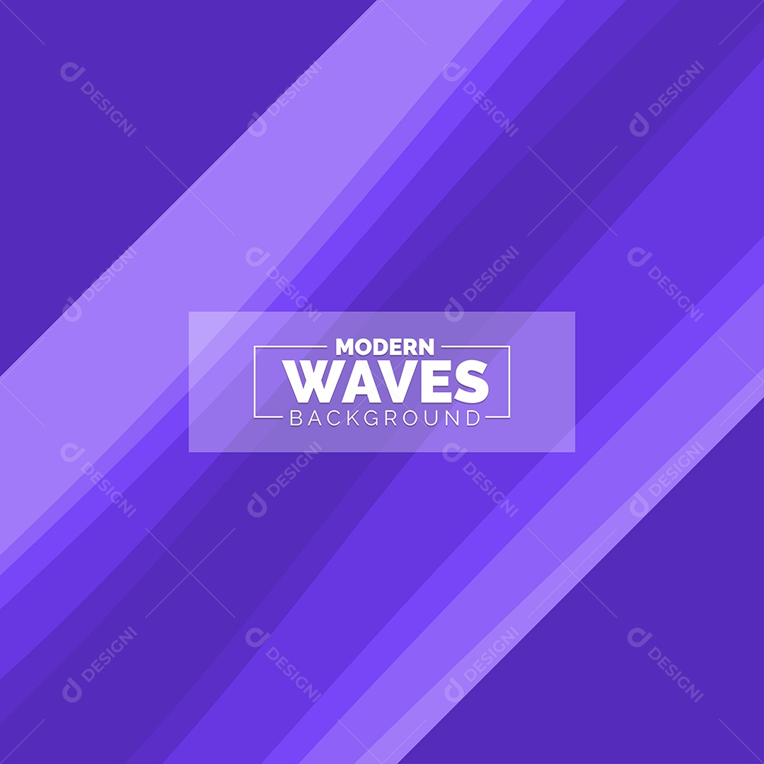 Plano de Fundo Ondas Modernas Roxo Ilustração Vetor EPS